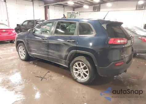 2015 Jeep Cherokee Sport z USA, uszkodzony, nr VIN 1C4PJMAB2FW501982